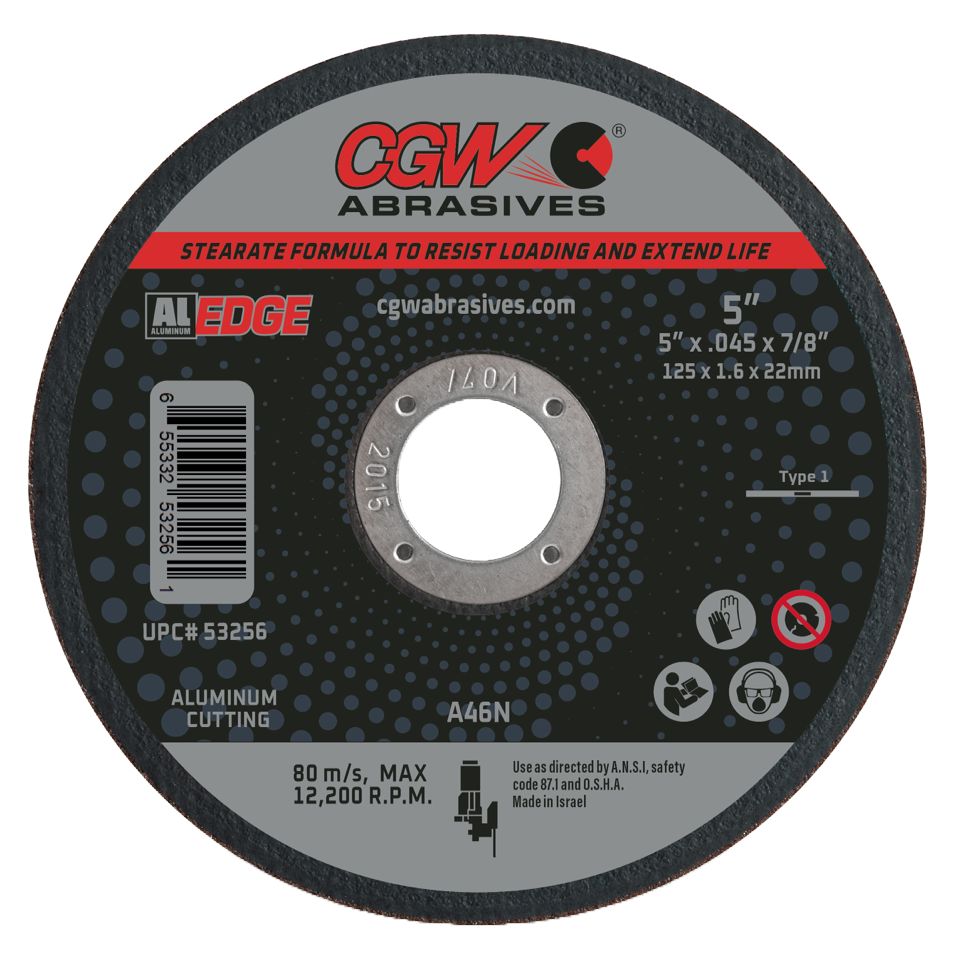 CGW Al Edge aluminum cut-off wheel - representative series image