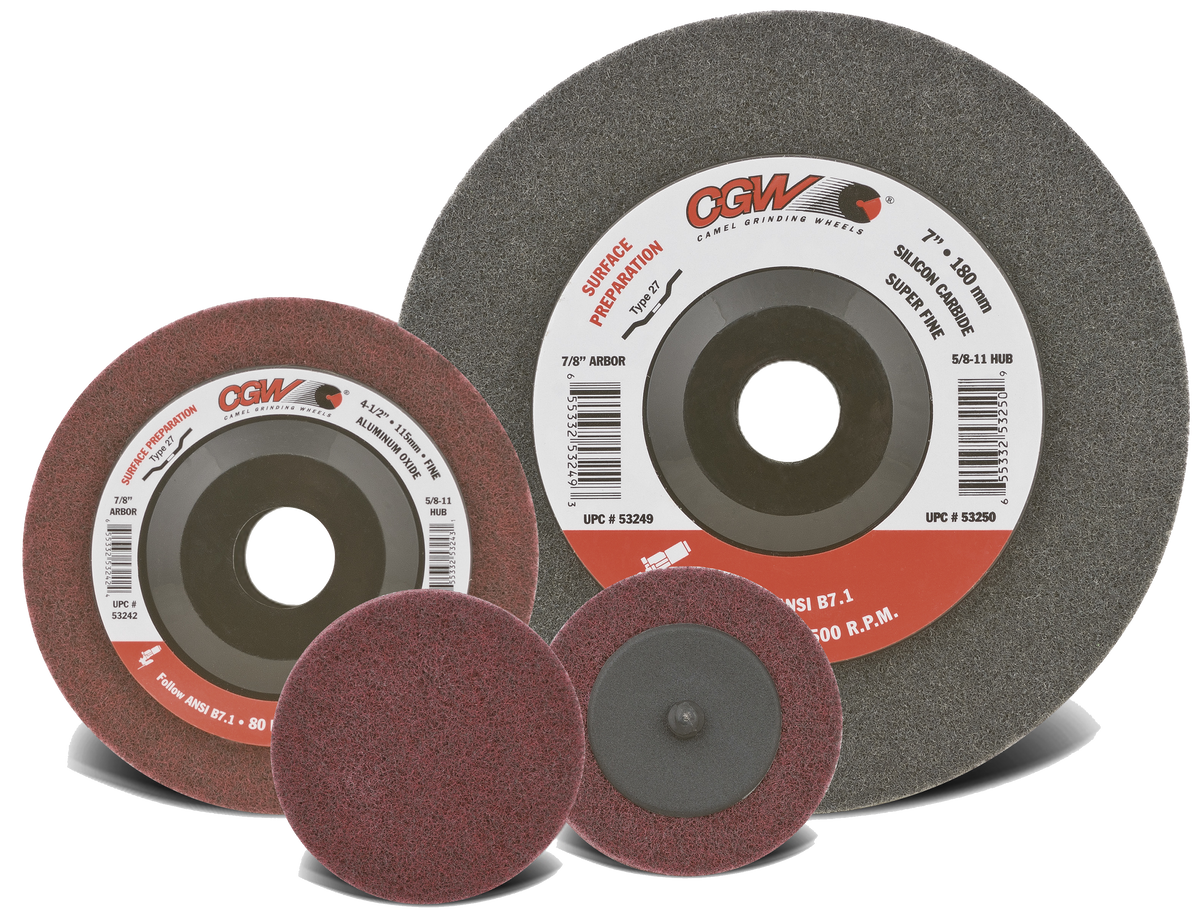 CGW Surface Preparation Wheels series