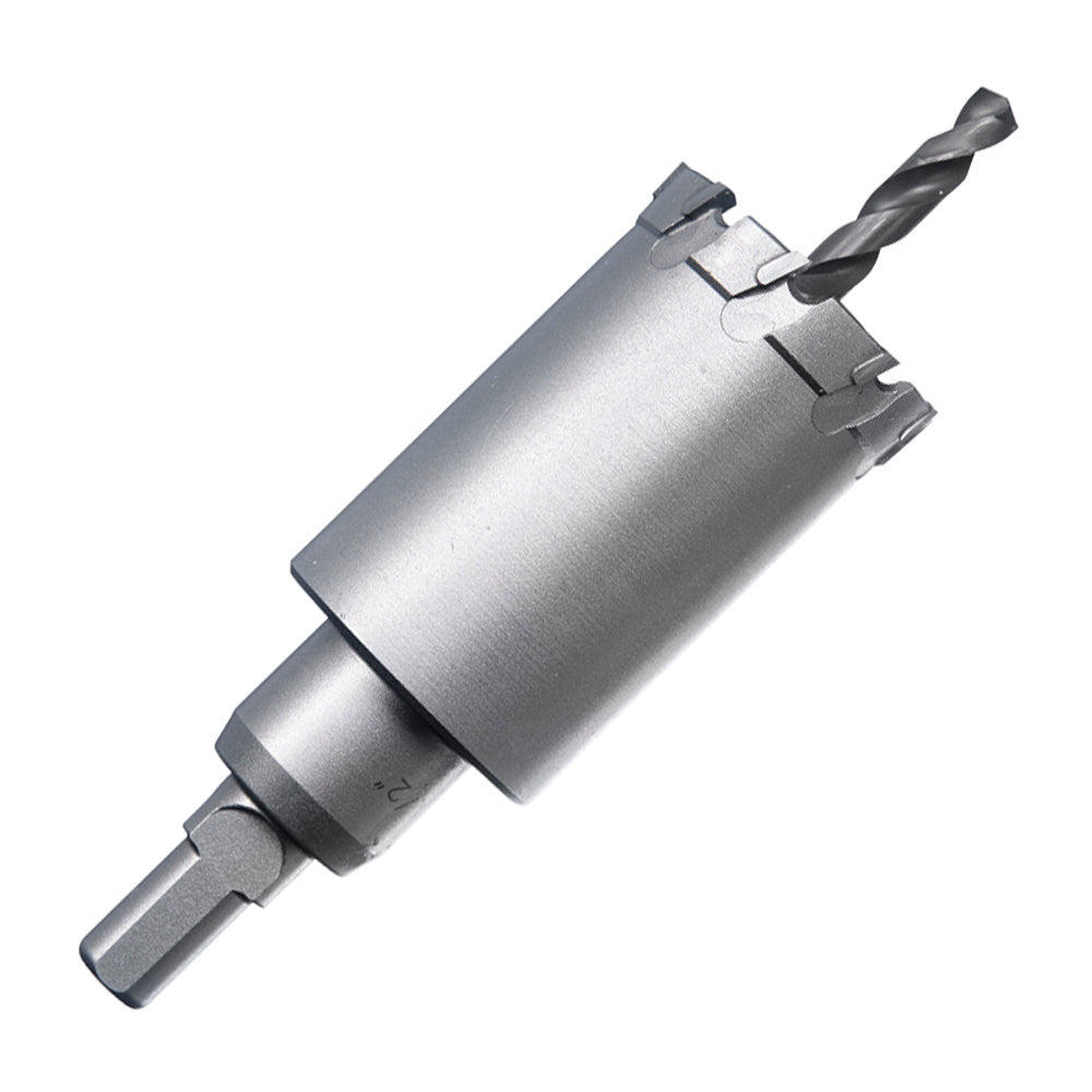 Champion CT9-2-1/8 2-1/8" Carbide-Tipped Hole Cutter – 2" Depth of Cut — Champion CT9 carbide hole cutter