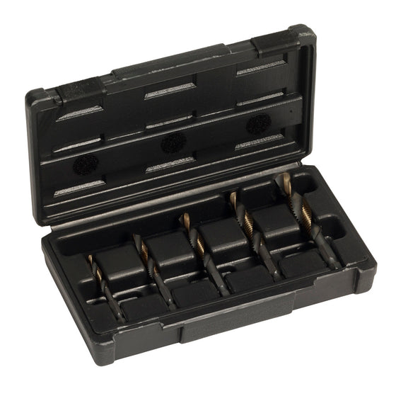 Champion DT22HEX-SET-NC5 drill-tap combo set with UNC coarse thread sizes
