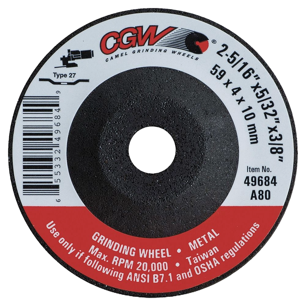 CGW Mini Depressed Center grinding wheel - representative series image