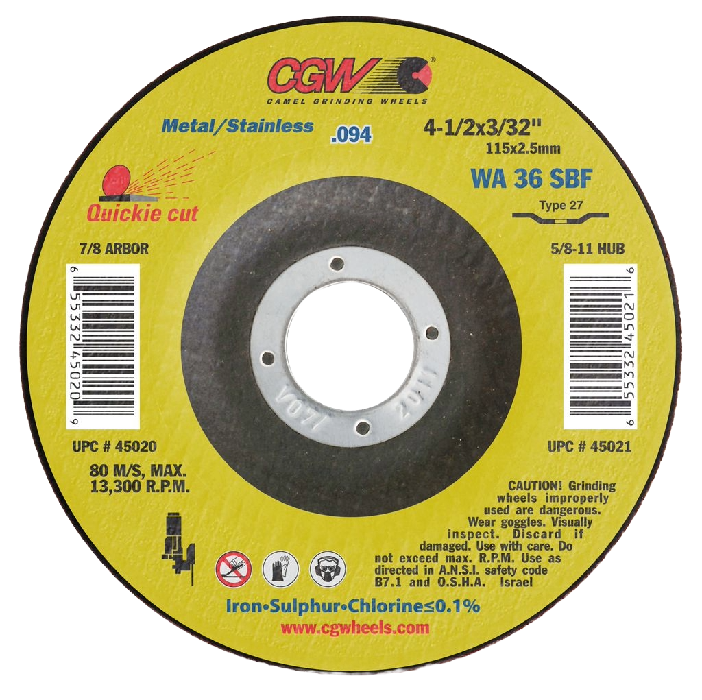 CGW Thin Reinforced cut-off wheel - representative series image
