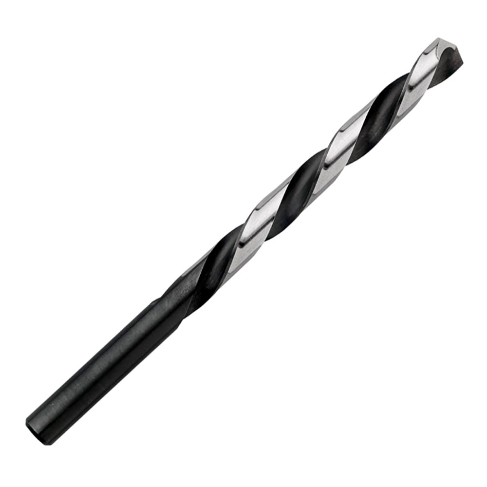Champion XL5LH-19/64 Brute Left-Hand Jobber Drill, 19/64" – 135° Point — left-hand 135° self-centering split point