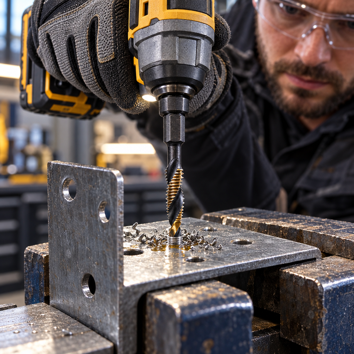 Champion DT22HEX 1/2-20 HSS Hex Shank Drill & Tap Combination