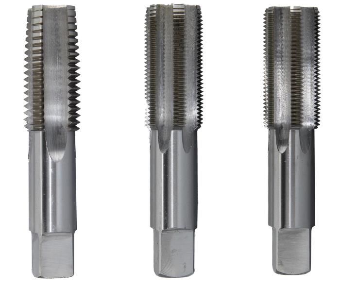 Drill America DWTST2-7/8-18S 2-7/8-18 UNS HSS Tap Set — Drill America product image
