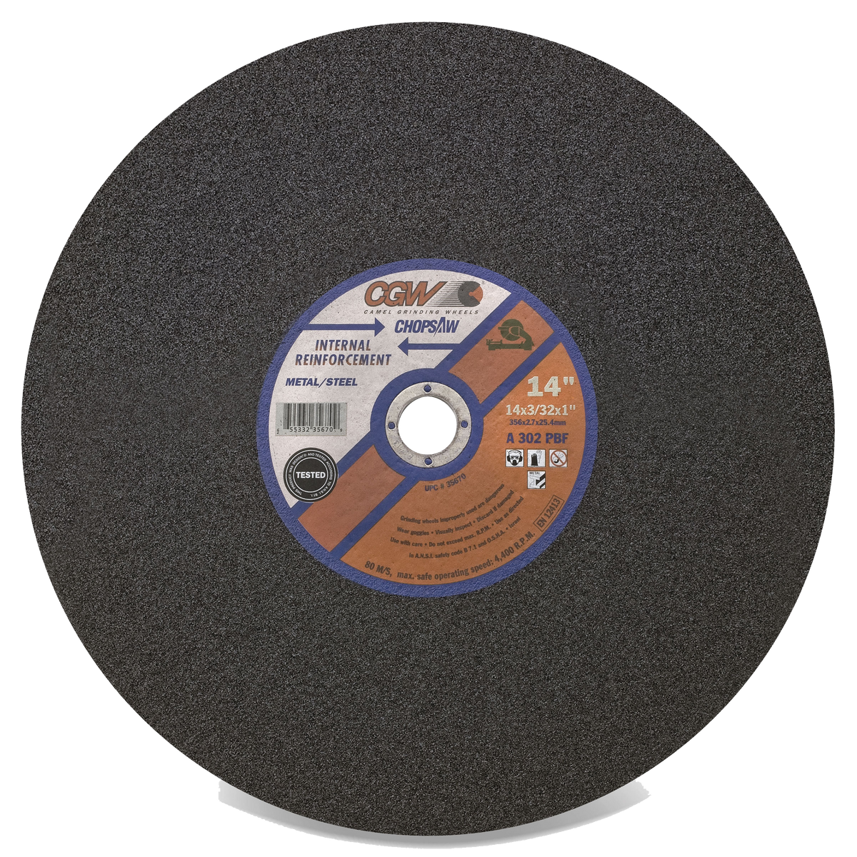 CGW chop saw cut-off wheel - representative series image