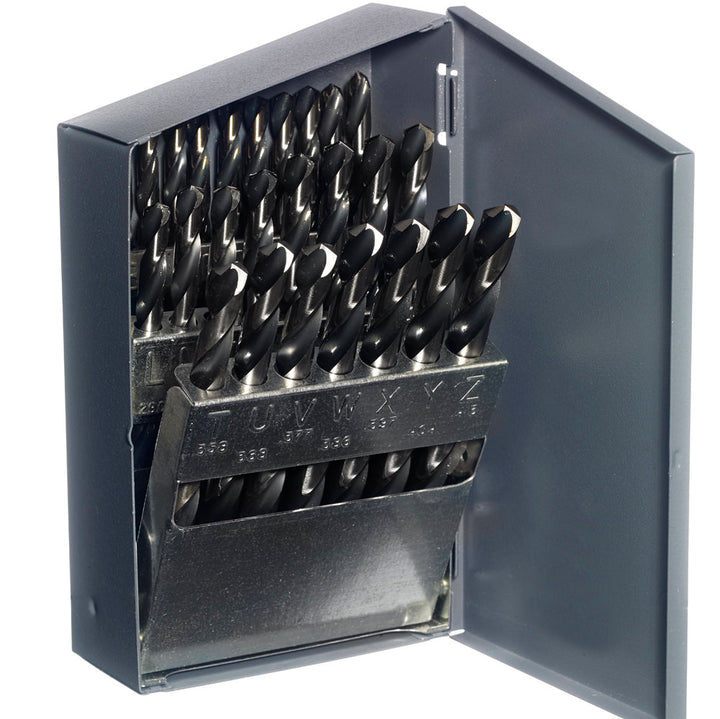 Champion 126C-XL5 Brute XL5 Drill Set – A–Z Letter Sizes — NoMo-treated HSS drills in metal case