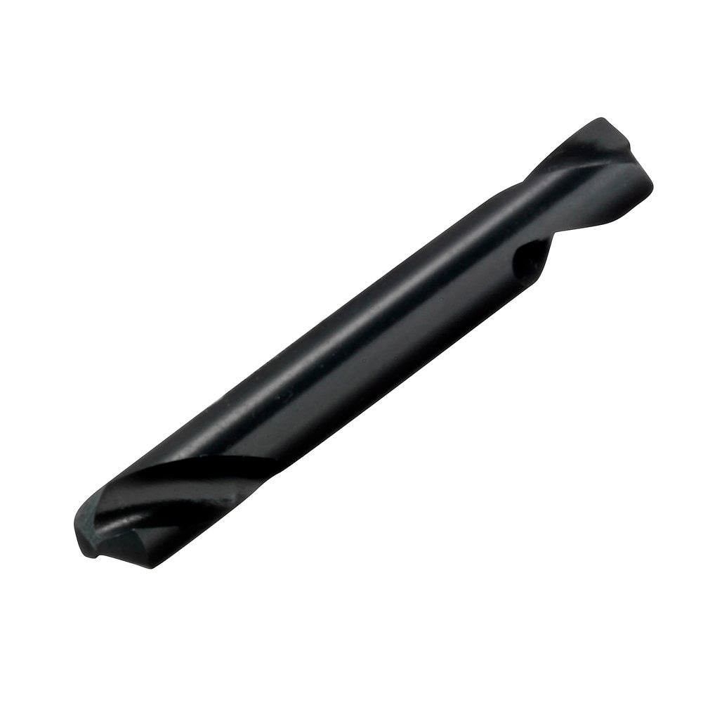 Champion 1805-1/4 1/4" Double-End Sheeter Drill – HSS, 135° Split Point — black oxide HSS and 135-degree split point