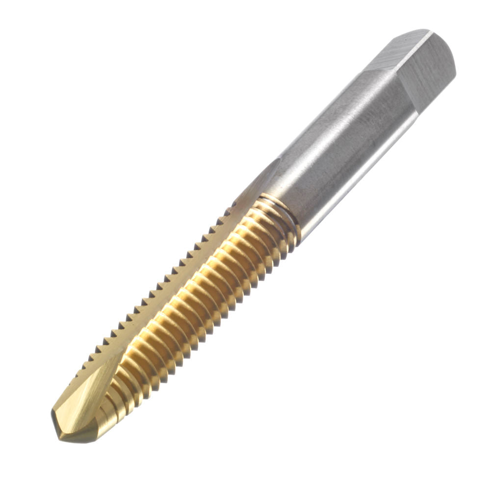 Champion 321T 6-40 12-Pack TiN-Coated HSS Spiral Point Gun Taps — detail view