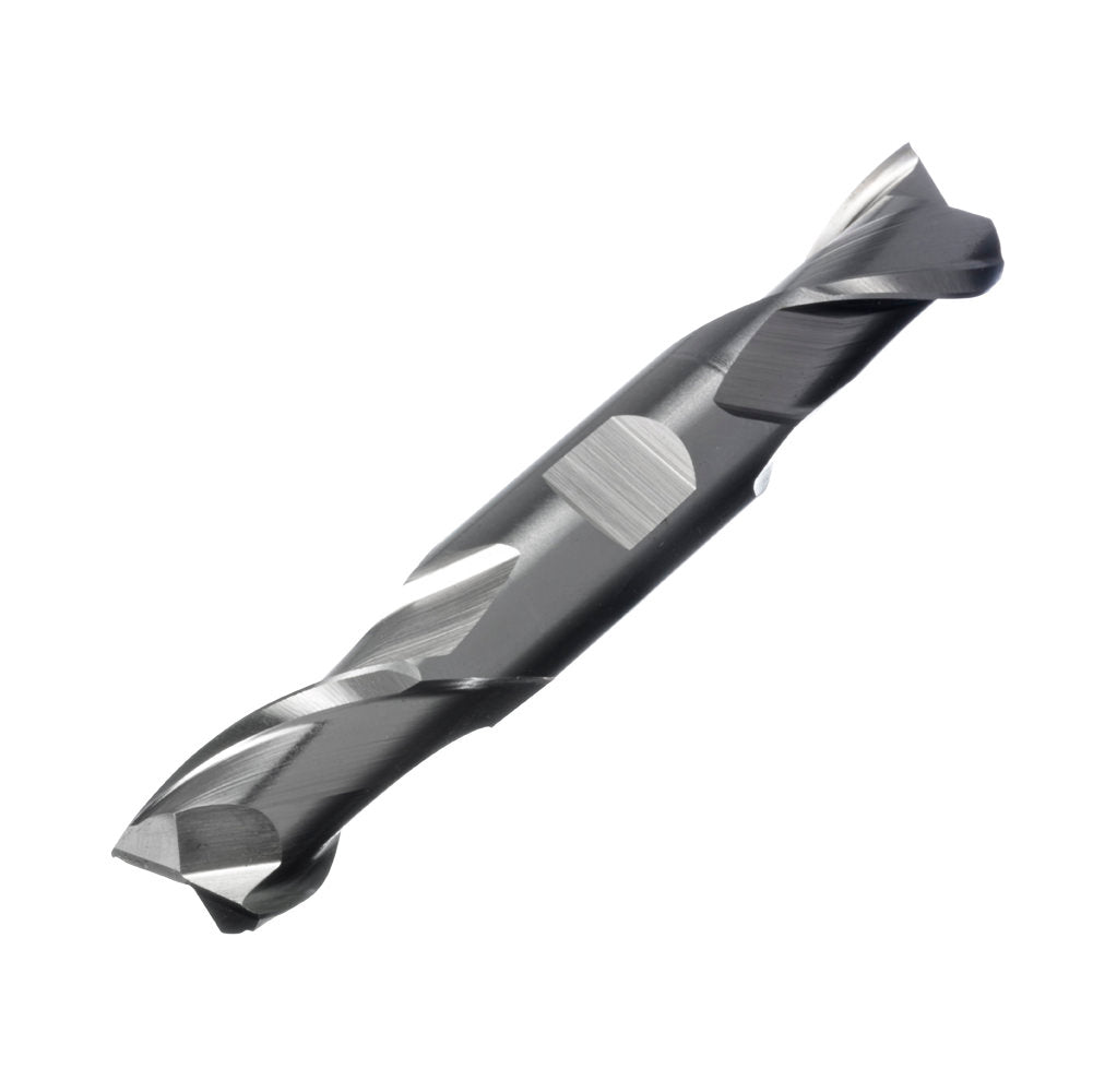 Champion 602-1X1 2-Flute Center-Cutting HSS Double-End End Mill — detail view