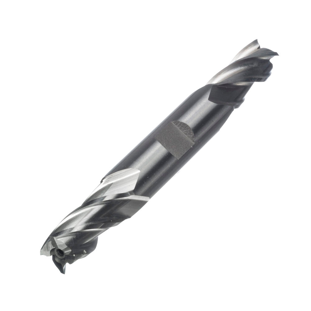 Champion 607-1X1 4-Flute Center-Cutting HSS Double-End End Mill — detail view