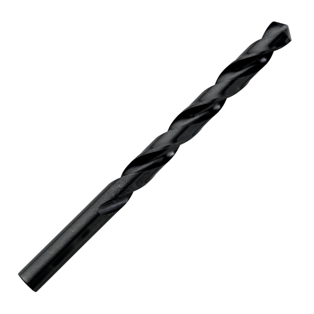 Champion 708-17.5 General Purpose Metric HSS Jobber Drill Bit, 17.5 mm – 118° Point — Champion 708 general-purpose metric HSS drill bit with black steam oxide finish