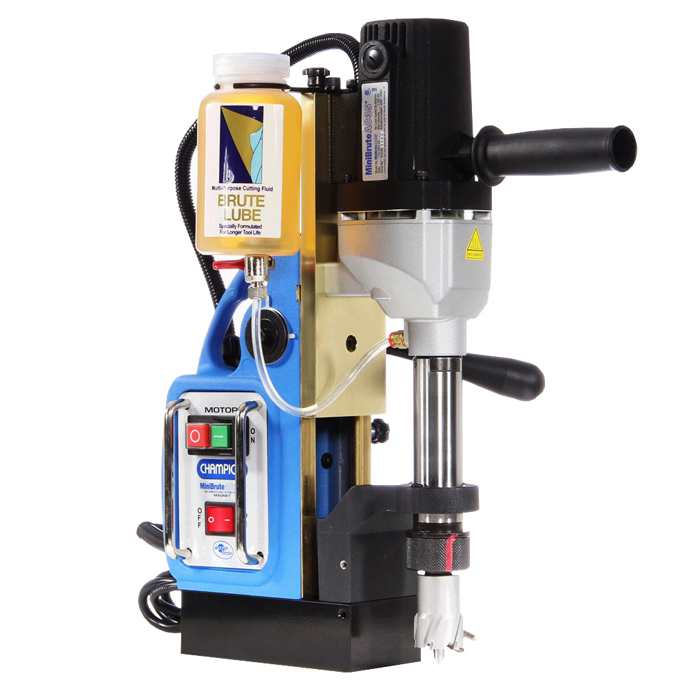 AC35 RotoBrute mag drill, 600 RPM, annular cutter capacity 1-3/8 inch, portable jobsite drilling