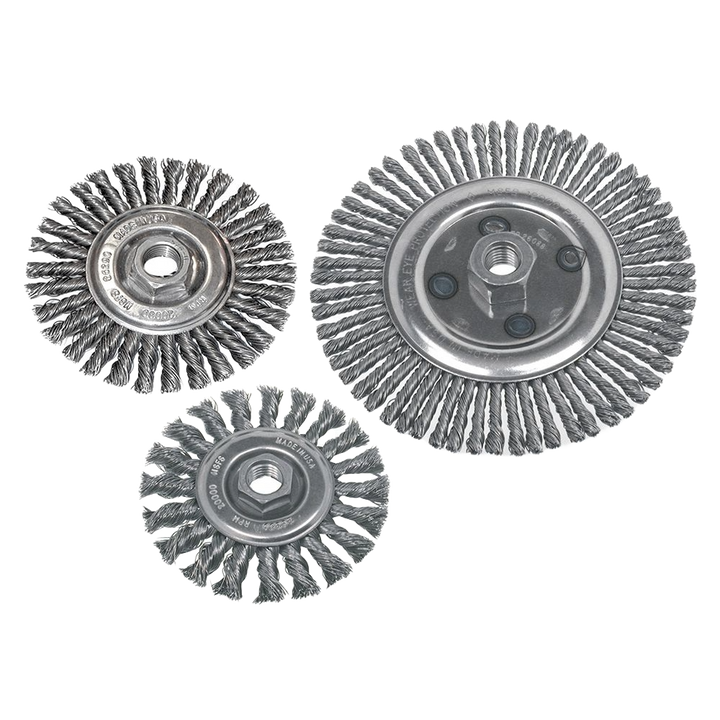 CGW Fast Cut Knot Wire Wheel Brush-Stringer Bead series