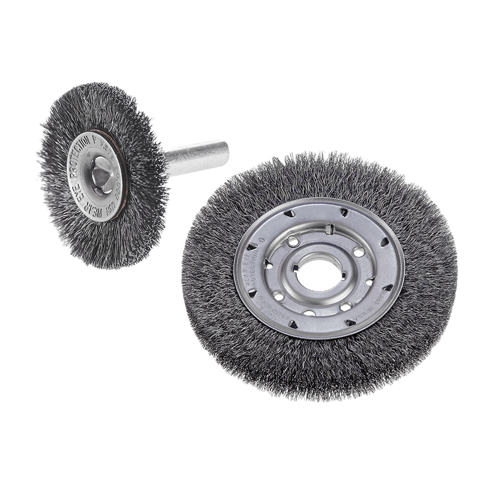 CGW Reinforced Crimped Wire Wheel Brush-Medium Face series