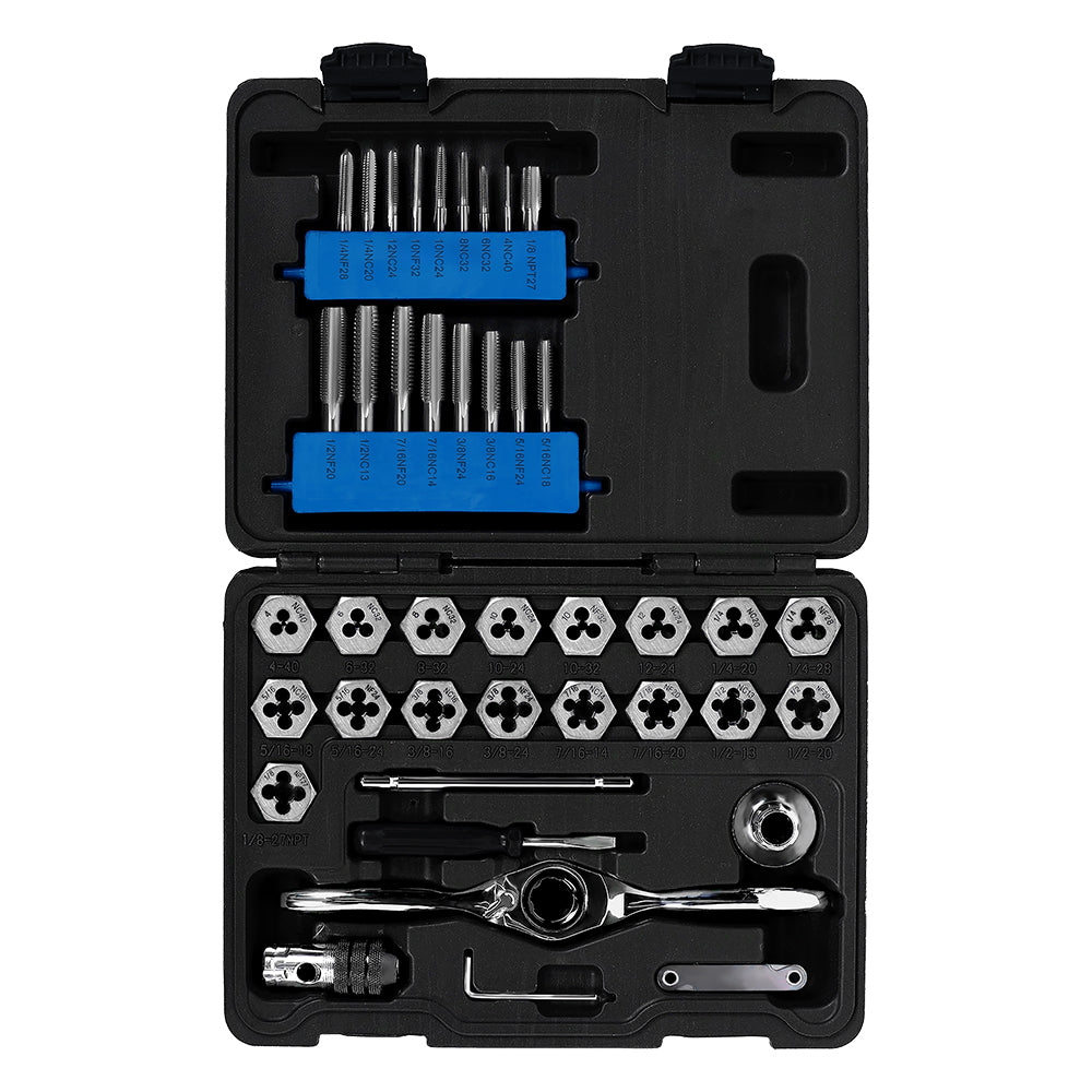CS40MP-A 40-piece metric threading set with taps and dies