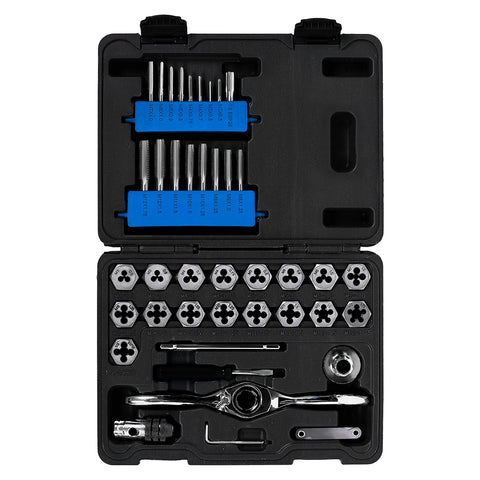 CS40P-A 40-piece SAE tap and die kit in molded case