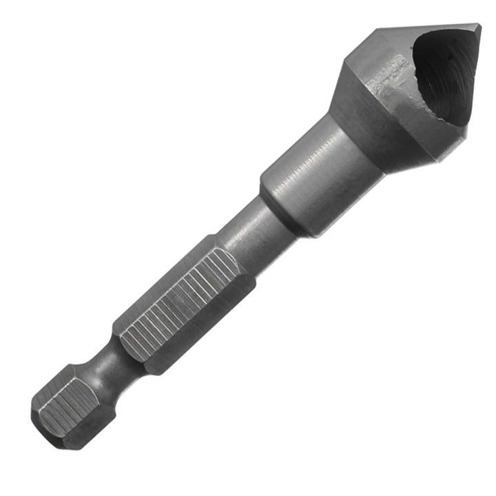 Champion CSK-18SH 82 degree pilotless zero-flute 1/4 inch hex shank countersink for No. 10-12-14 screws
