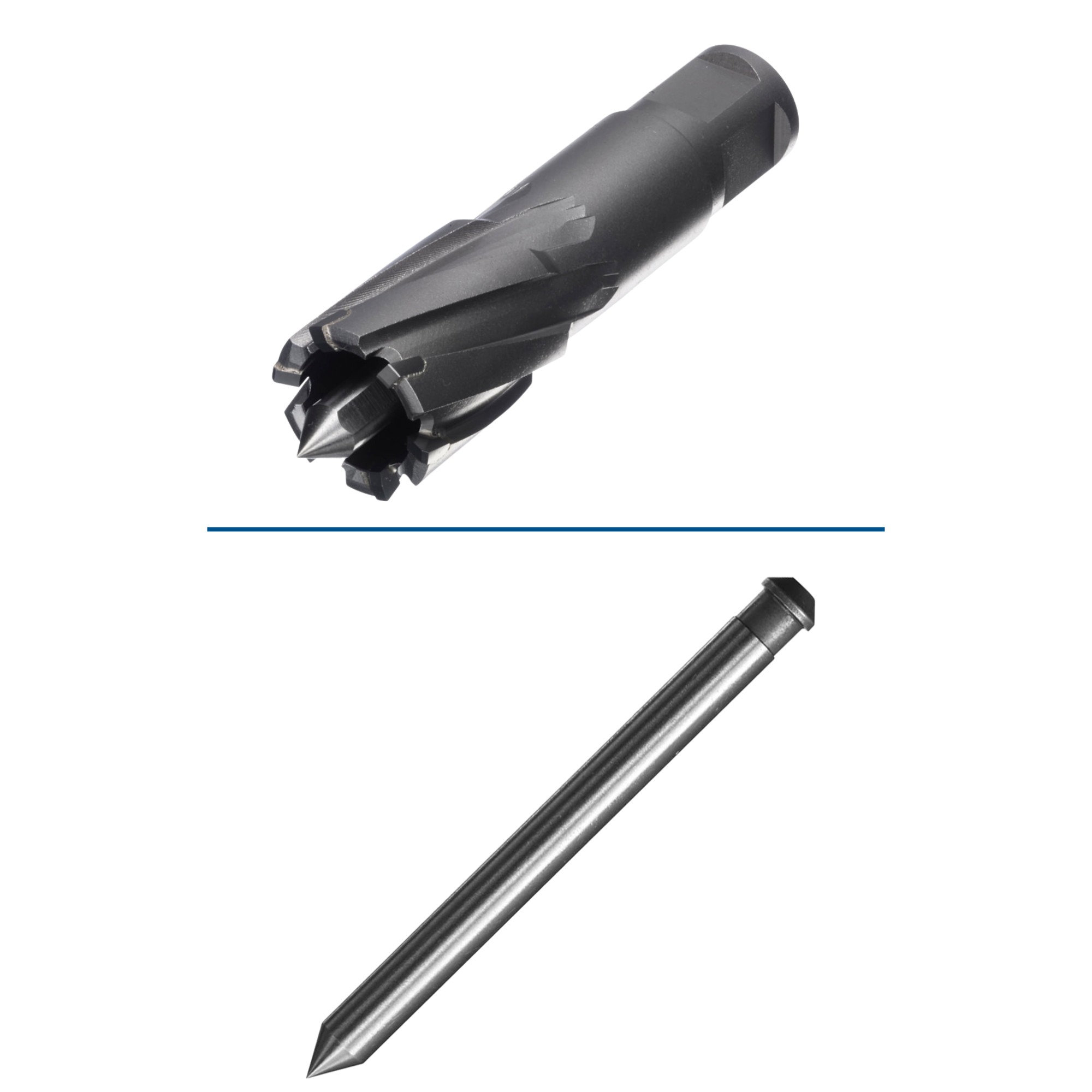 Heavy steel fabrication using Champion CT200 carbide annular cutter