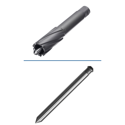 Champion CT400 annular cutter with pilot pin for deep magnetic drilling