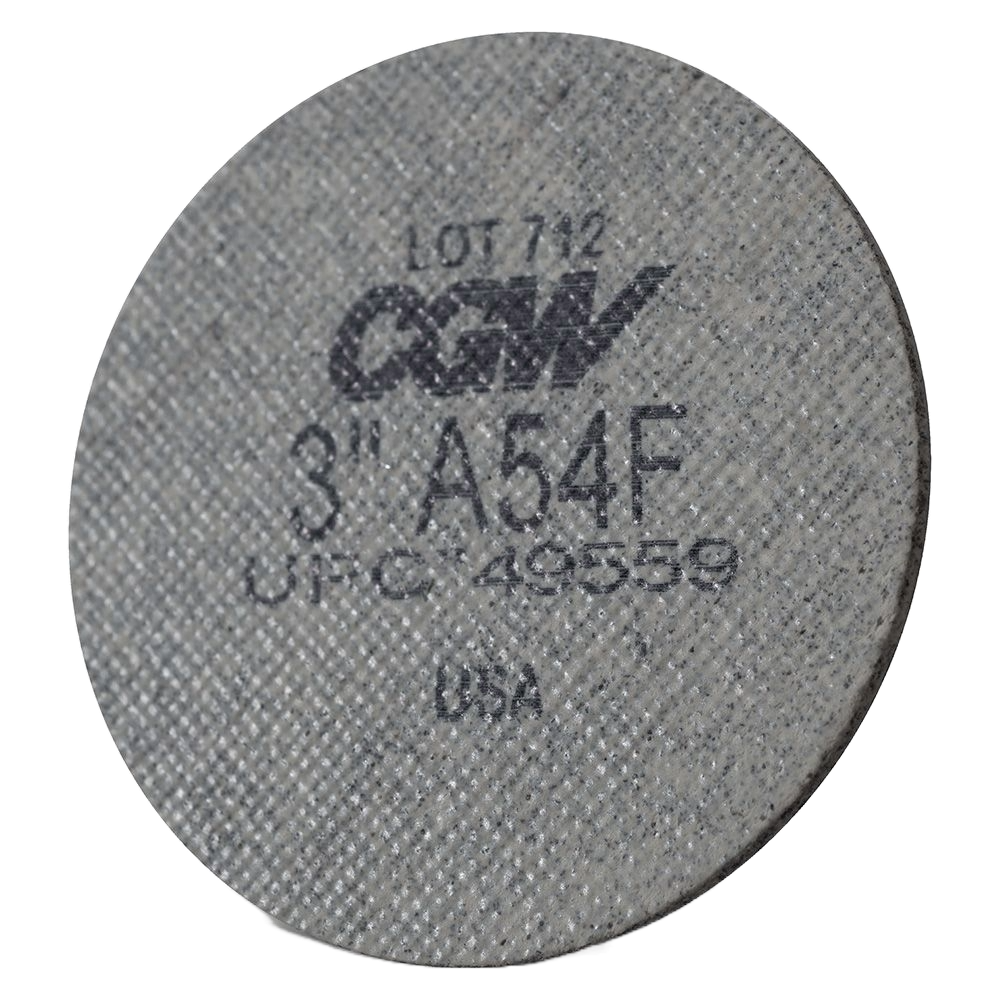 CGW Cotton Fiber Quick Change Discs - Roll On
