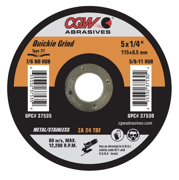 CGW Quickie Grind grinding wheel - representative series image