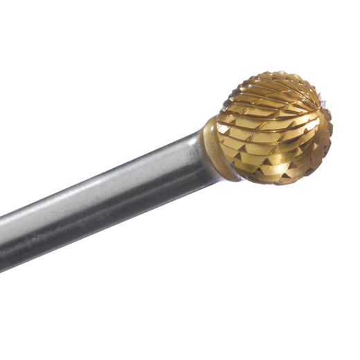 Champion SD series ball shape carbide burs for internal deburring