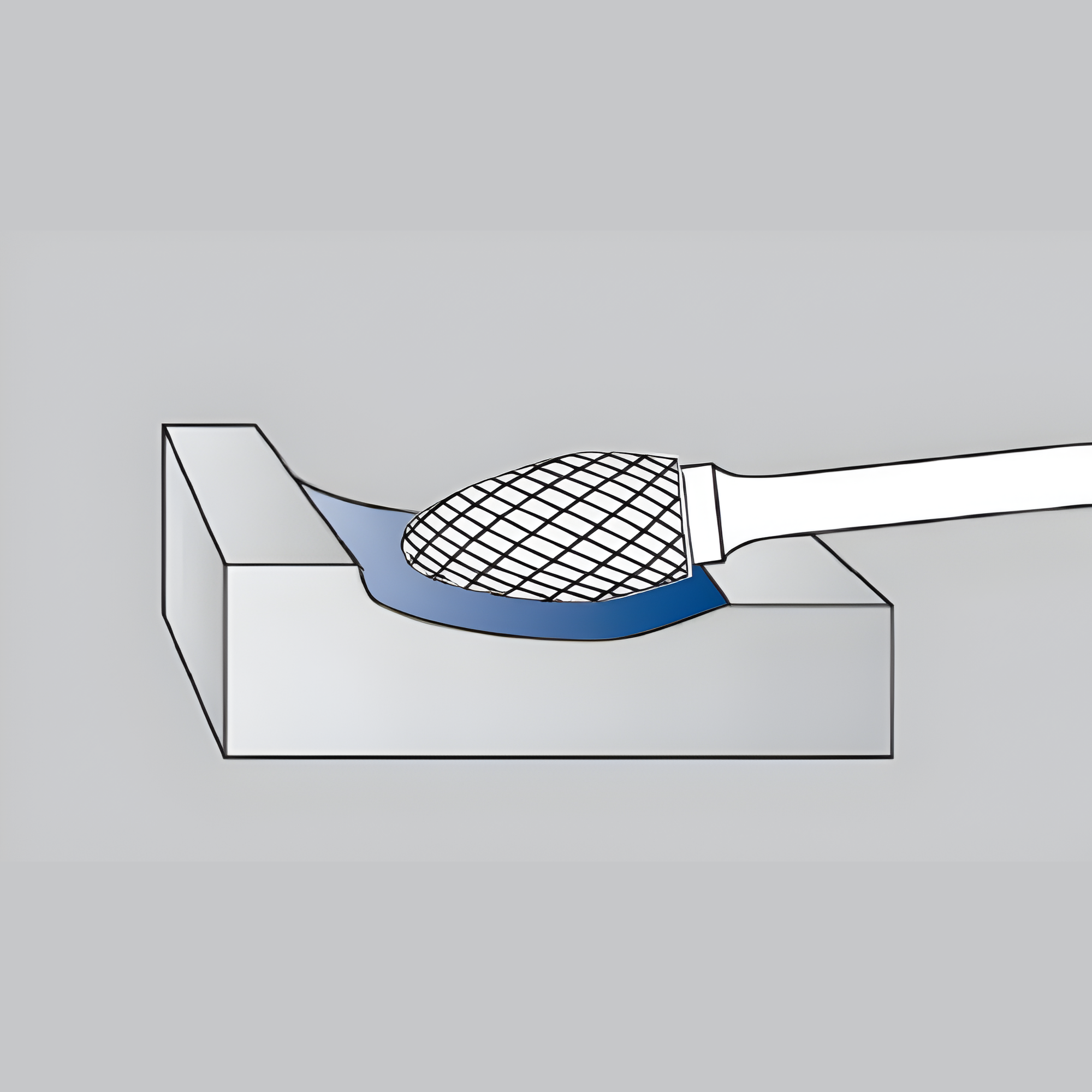 Solid carbide flame burr for die grinder applications