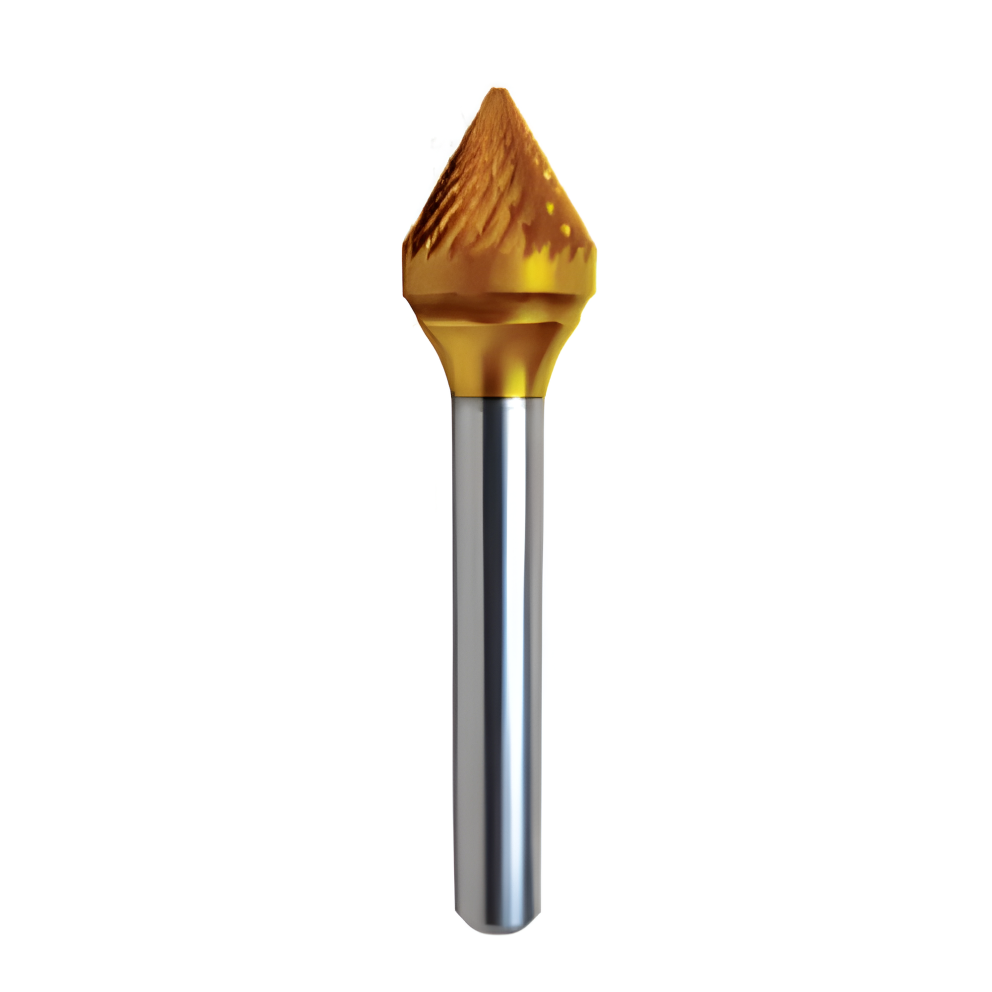 Solid carbide 60° cone burr for die grinder applications