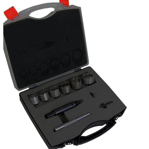 Champion SMC-SET-2 12-Piece Sheet Metal Cutter Set, 7/8" to 1-1/2"