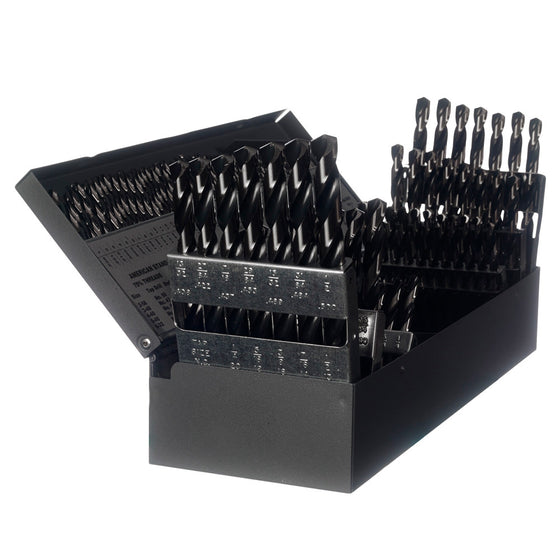 Champion SS150-SP 705SP Split Point Drill Set – 115-Piece 1/16"–1/2", #1–#60, A–Z — HSS 135-degree split point drills in metal case
