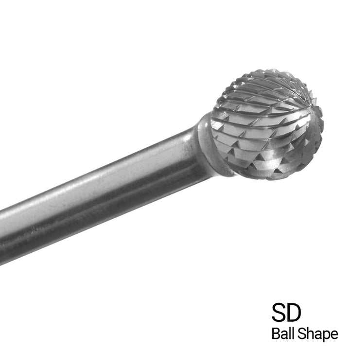 Champion USD5-IPAC 1/2" x 7/16" Ball Double-Cut Carbide Bur — profile image