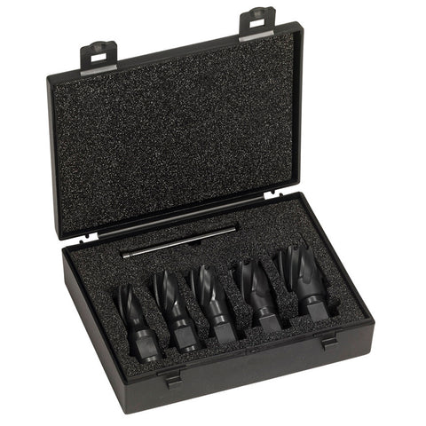 Champion XL100-SET HSS annular cutter set with 1 inch cutting depth for magnetic drills