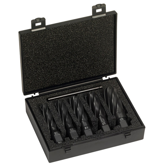 Champion XL200-SET HSS annular cutter set with 2 inch cutting depth for magnetic drills