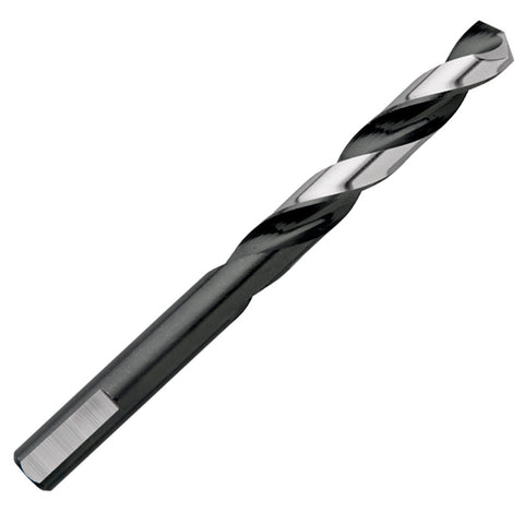 Heavy-duty HSS mechanics-length drill, 135-degree split point, anti-slip shank — ideal for stainless, carbon steel, sheet metal