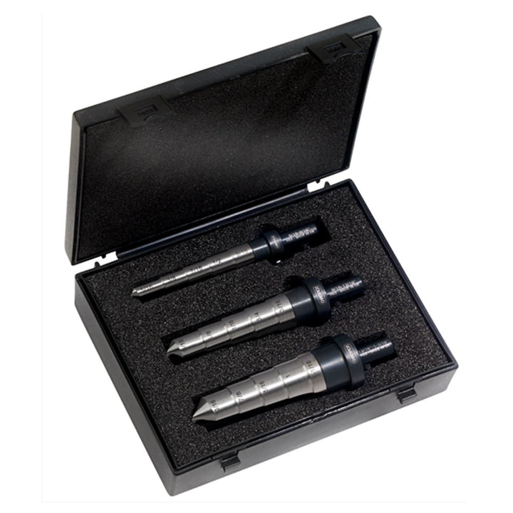 Champion XSR-SET 3-Piece Step Reamer Set, 15 Sizes — Champion XSR-SET 3-piece step reamer kit covering 15 sizes