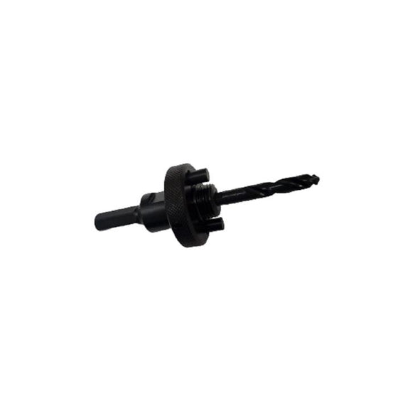 Drill America hole saw cutting stainless steel with reduced vibration