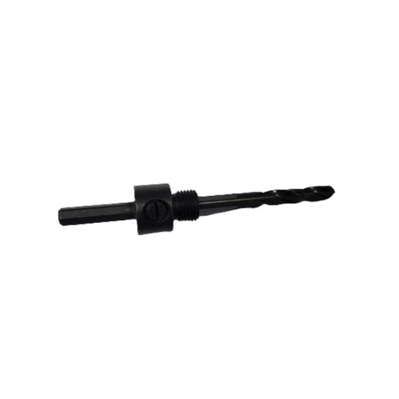 Close-up of Drill America bi-metal hole saw cobalt cutting teeth