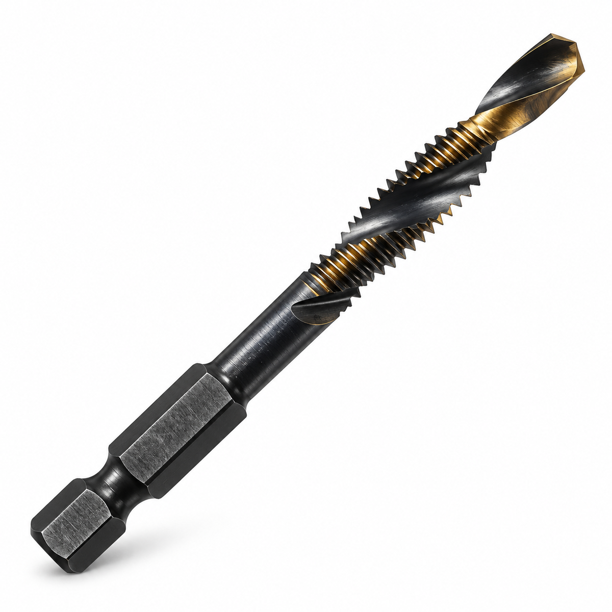 Champion DT22HEX 1/2-20 HSS Hex Shank Drill & Tap Combination