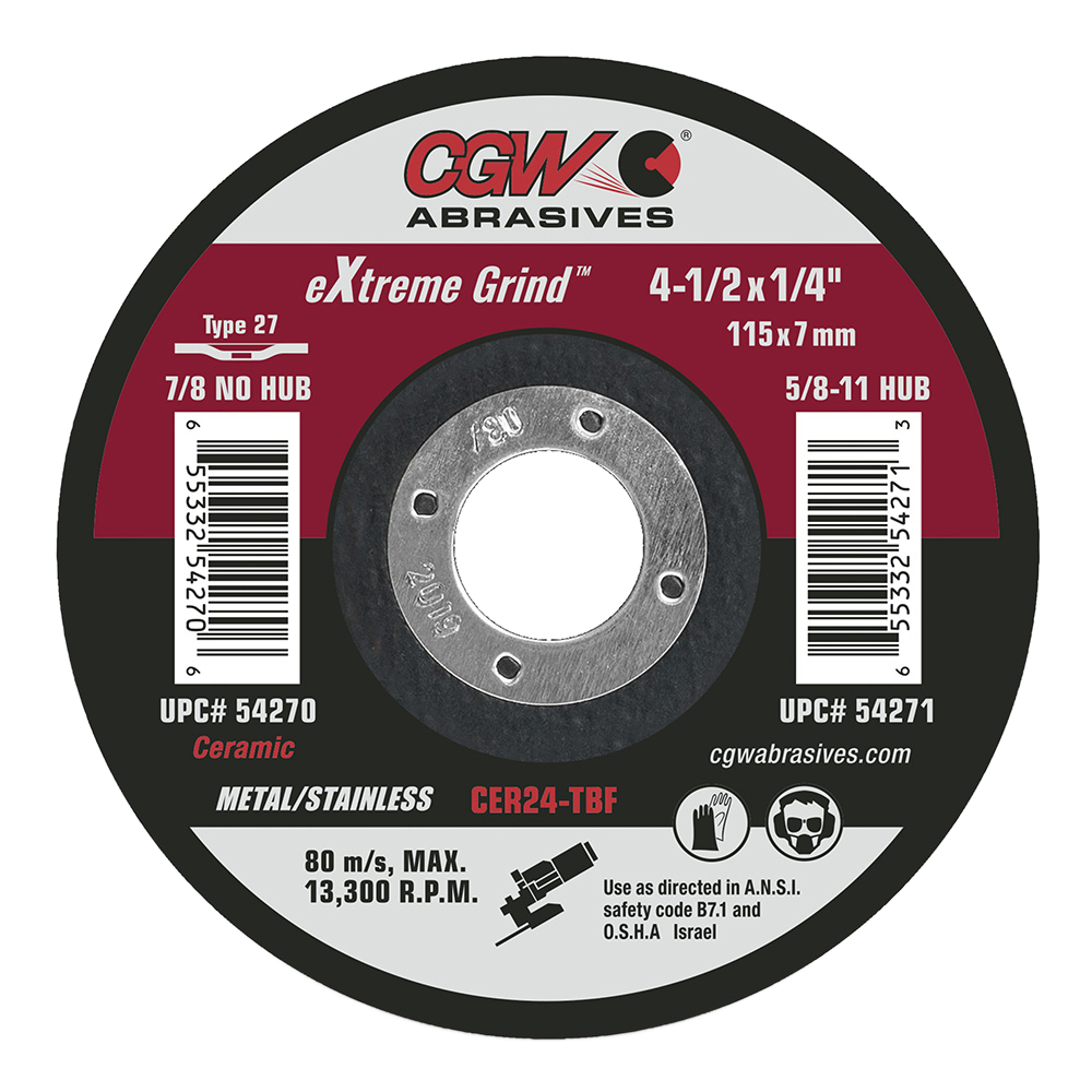 CGW eXtreme grinding wheel - representative series image