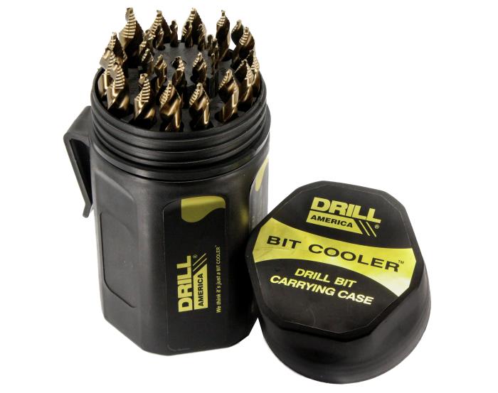 Drill America GSC29J-PC 29-Pc Stepped Point Cobalt Drill Set – 1/16"-1/2" x 1/64" product image